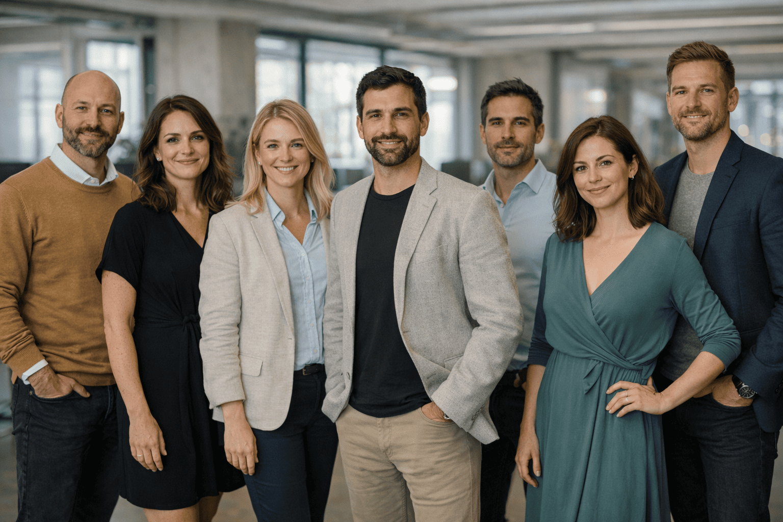 Team working on AI trading platform — Prijem Richni